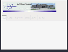 Tablet Screenshot of distributioninc.biz